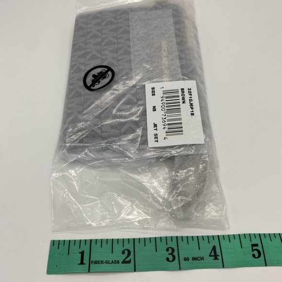 Michael Kors Brown/Gold Jet Set Small Coin Purse NWT - Picture 10 of 11